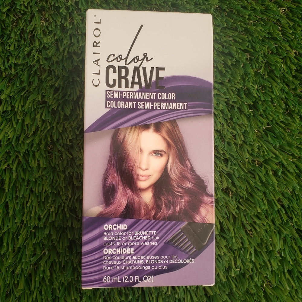 CLAIROL COLOR CRAVE Semi-Permanent Hair Dye Orchid